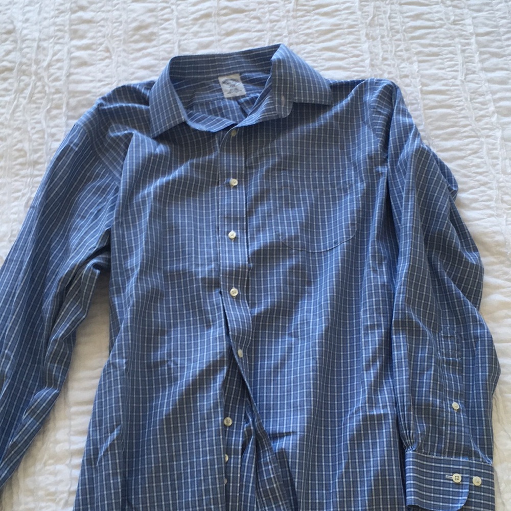 Brooks brothers button up polo shirt